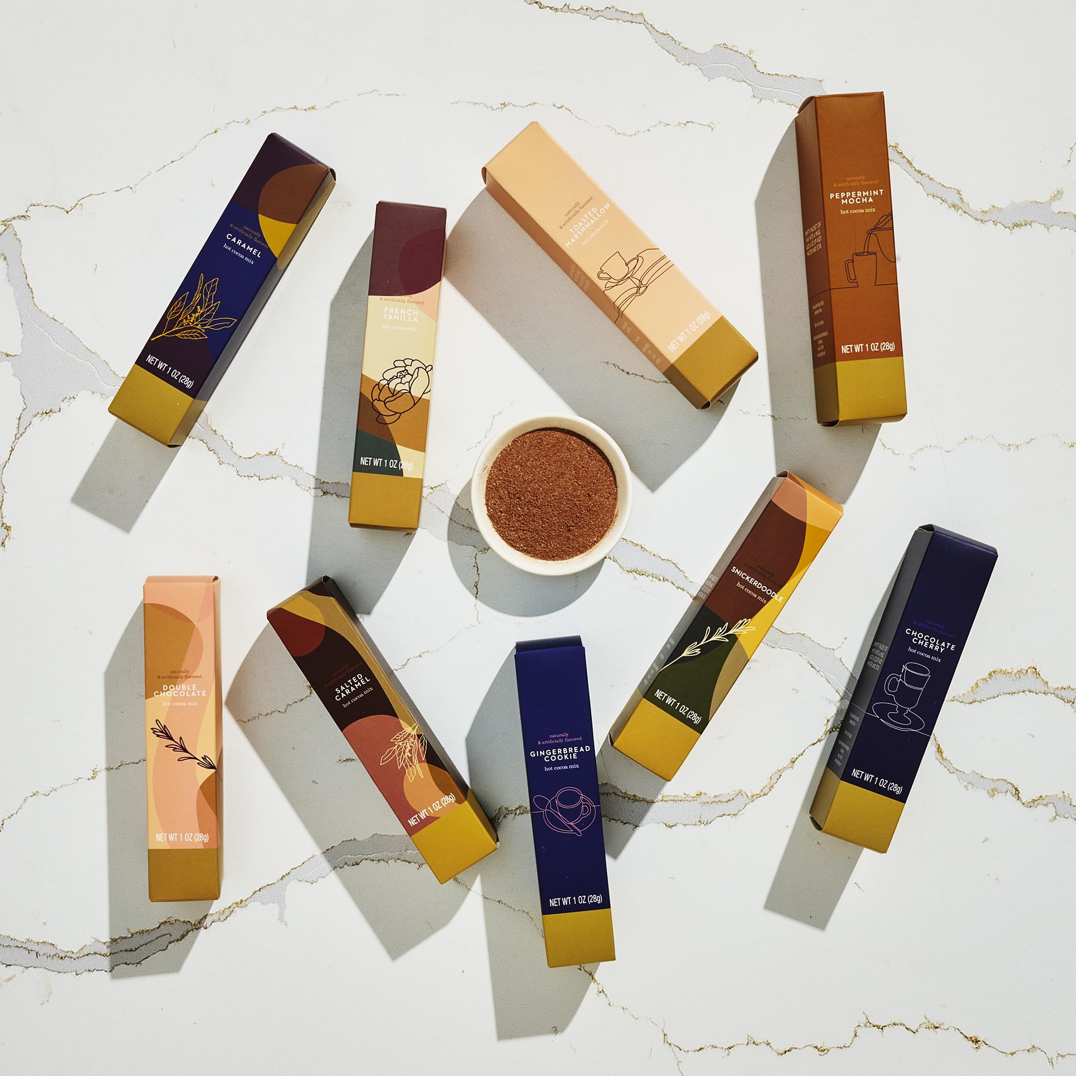 Amazon.com : Thoughtfully Gourmet Hot Chocolate Gift Set, Flavors